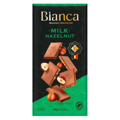 Купити Бельгійский молочний шоколад з лісовими горіхами Bianca Huzelnut 100 г, Більгія